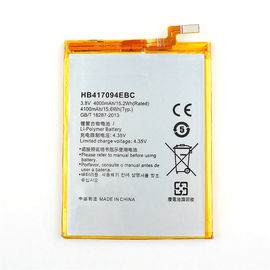 Κίνα Κινητή τηλεφωνική μπαταρία HB417094EBC Huawei, μπαταρία 3.8V 4000mAh Huawei Mate7 προμηθευτής